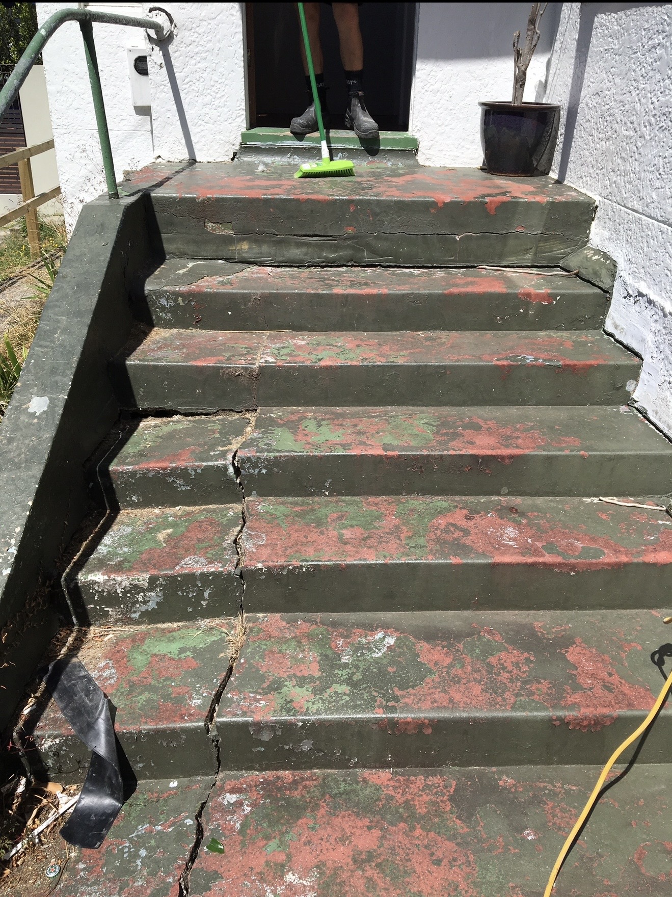 Before: Steps Rebuild